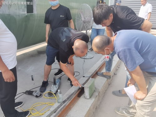 榆林市排污工程监理和业主代表赴河南康威管业抽查管道质量